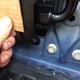 Easy mounting on the bottom right with a similar bracket